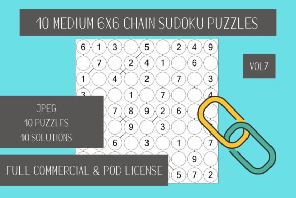 Download 10 Medium Chain Sudoku Vol 7 - Premium Resources