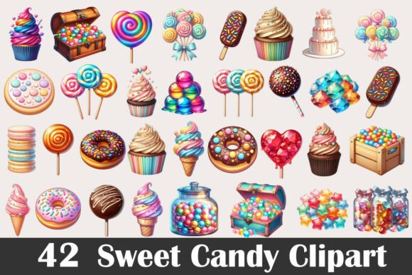 Download Sweet Candy Clipart - Candy Collection